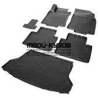 K14109001-3 - КОВРИКИ В САЛОН 6 шт. (RIVAL) Nissan X-Trail T32 (2013-2020)