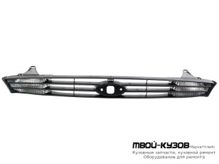 РЕШЕТКА РАДИАТОРА С БЕЛ УКАЗАТЕЛЬ ПОВОРОТА В СБОРЕ (USA) ЧЁРНЫЙ (ТАЙВАНЬ) для Ford FOCUS (11.1998 - 10.2001) (11.2001-)