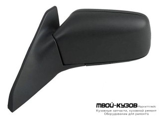 ЗЕРКАЛО ЛЕВАЯ СТОРОНА МЕХАН С ТРОСИК С ПОДОГРЕВОМ (ASPHERICAL) (ТАЙВАНЬ) для Volvo S40 / V40 (1996-)