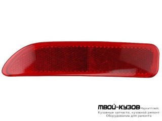 ФОНАРЬ-КАТАФОТ ЛЕВАЯ СТОРОНА В ЗАДНИЙ БАМПЕР (РОССИЯ) для Renault LOGAN (2005-2014)