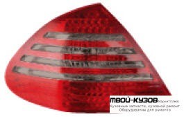 ФОНАРЬ ЗАДНИЙ ВНЕШНИЙ ЛЕВАЯ + ПРАВАЯ (КОМПЛЕКТ) ТЮНИНГ С ДИОД (EAGLE EYES) КРАСНЫЙ-ТОНИР для Mercedes W211 (07.2002-)