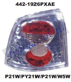astra фонарь задний внешний левый+правый (комплект) (хэтчбэк) тюнинг прозрач (lexus тип) внутри хром 442-1926PXAE