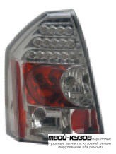 ФОНАРЬ ЗАДНИЙ ВНЕШНИЙ ЛЕВАЯ + ПРАВАЯ (КОМПЛЕКТ) ТЮНИНГ ДИОД , ХРОМ - КРАСНЫЙ (EAGLE EYES) ТОНИР для Chrysler 300С (2005-)