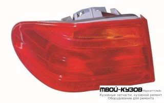 ФОНАРЬ ЗАДНИЙ ВНЕШНИЙ ЛЕВАЯ СТОРОНА (DEPO) для Mercedes W210 (08.1995 - 08.1999) (09.1999 - 06.2002)
