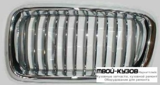 РЕШЕТКА РАДИАТОРА ЛЕВАЯ СТОРОНА ХРОМ (ТАЙВАНЬ) для BMW E38 (06.1994 - 08.1998) (09.1998 - 2002)