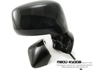 ЗЕРКАЛО ПРАВАЯ СТОРОНА ЭЛЕКТР БЕЗ ПОДОГРЕВОМ (CONVEX) ГРУНТ (ТАЙВАНЬ) для Nissan TIIDA (2007-)