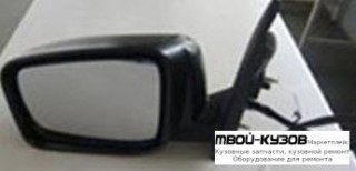 ЗЕРКАЛО ЛЕВАЯ СТОРОНА ЭЛЕКТР С ПОДОГРЕВОМ , ГРУНТ (convex) (DEPO) для Nissan X-TRAIL (03.2007-)