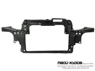 СУППОРТ РАДИАТОРА ДВУХВЕНТИЛЯТ ПЛАСТИК (ТАЙВАНЬ) для Skoda FABIA (01.2000 - 2006)