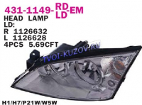 ФАРА левая -06  - для FORD MONDEO