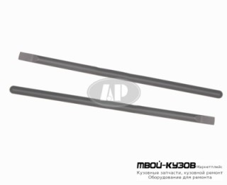 МОЛДИНГ КУЗОВА ЛЕВАЯ = ПРАВАЯ НА ЗАДНИЙ ДВЕРЬ (ТАЙВАНЬ) для Renault LOGAN (2005-2014)