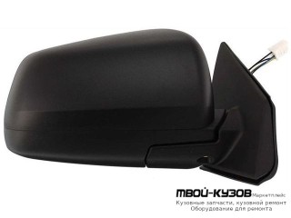 ЗЕРКАЛО ПРАВАЯ СТОРОНА ЭЛЕКТР С ПОДОГРЕВОМ (CONVEX) ГРУНТ (ТАЙВАНЬ) для Mitsubishi LANCER (03.2007-)