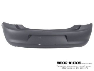 БАМПЕР ЗАДНИЙ (КИТАЙ) для Citroen C-ELYSEE (2013-)