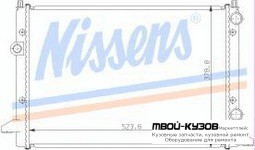 РАДИАТОР ОХЛАЖДЕНИЯ (NISSENS) (NRF) (GERI) (см.каталог) для Volkswagen PASSAT B4 (11.1993 - 10.1996)