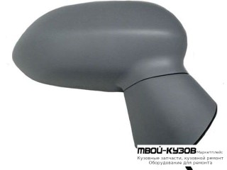 ЗЕРКАЛО ПРАВАЯ СТОРОНА ЭЛЕКТР (CONVEX) ГРУНТ (ТАЙВАНЬ) для Honda JAZZ / FIT (2001-)