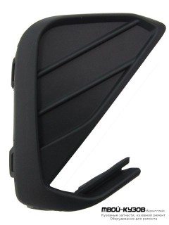 РЕШЕТКА БАМПЕРА ПЕРЕДНИЙ ПРАВАЯ СТОРОНА С ОТВ ПОД ДАТЧИКИ (КИТАЙ) для Volkswagen POLO (2020-)