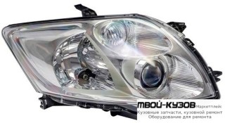 ФАРА ПРАВАЯ СТОРОНА ПОД КОРРЕКТОР (DEPO) для Toyota AURIS (2007-)