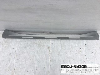 НАКЛАДКА БАМПЕРА ПЕРЕД НИЖН СЕРЫЙЕБРИСТ (ТАЙВАНЬ) для Renault KAPTUR (2016-)