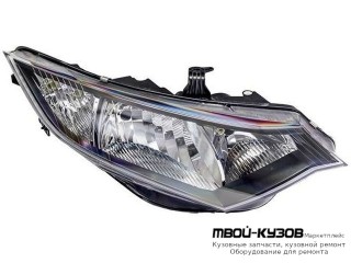 ФАРА ПРАВАЯ СТОРОНА (ХЭТЧБЭК) С КОРРЕКТОР (DEPO) для Honda CIVIC (2012-) ХЭТЧБЭК