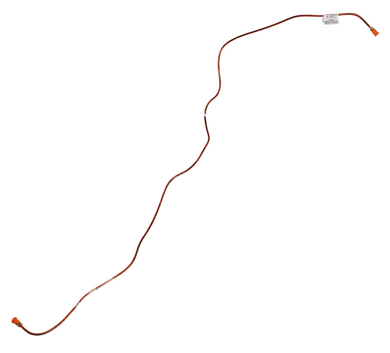 Трубка тормозная ВАЗ-2108 передняя правая (медная) 1600мм
