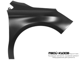 КРЫЛО ПЕРЕДНИЙ ПРАВАЯ СТОРОНА СТАЛЬН (КИТАЙ) для Citroen C4 (2010-) PICASSO (2010-)