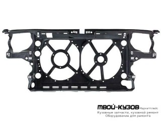 СУППОРТ РАДИАТОРА TD 1.8 2 С КОНДИЦИОНЕРА ДВУХВЕНТИЛЯТ ПЛАСТИК (ТАЙВАНЬ) для Volkswagen GOLF III (11.1991 - 09.1997), Volkswagen VENTO (02.1992 - 08.1998)