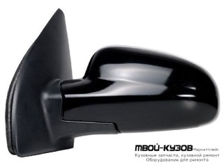ЗЕРКАЛО ЛЕВАЯ СТОРОНА ЭЛЕКТР С ПОДОГРЕВОМ (ХЭТЧБЭК) (CONVEX) (ТАЙВАНЬ) для Chevrolet AVEO T200 (2004-), Chevrolet AVEO T250 (2006-), Chevrolet AVEO T255 ХЭТЧБЭК (2008-)