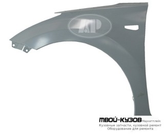 КРЫЛО ПЕРЕДНИЙ ЛЕВАЯ СТОРОНА С ОТВ ПОД ПОВТОРИТЕЛЬ (ТАЙВАНЬ) для Hyundai ELANTRA / AVANTE (2010-)