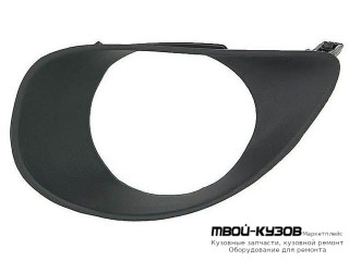 РЕШЕТКА БАМПЕРА ПЕРЕДНИЙ ЛЕВАЯ СТОРОНА С ОТВЕРСТИЯМИ ПОД ПРОТИВОТУМАННЫЕ ФАРЫ (ТАЙВАНЬ) для Toyota YARIS (08.2005-)