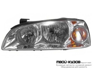 ФАРА ЛЕВАЯ СТОРОНА ПОД КОРРЕКТОР ХРОМ (КИТАЙ) для Hyundai ELANTRA (2004-)