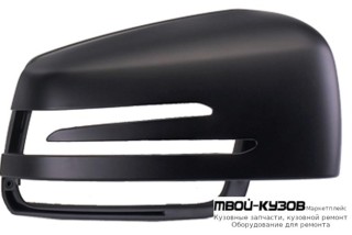 КРЫШКА ЗЕРКАЛА ЛЕВАЯ СТОРОНА БЕЗ УКАЗАТЕЛЬ ПОВОРОТА ГРУНТ (ТАЙВАНЬ) для Mercedes W204 (2007-)