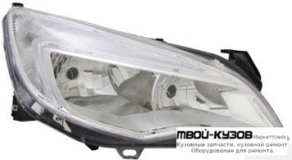 ФАРА ПРАВАЯ СТОРОНА С КОРРЕКТОР ВНУТРИ (DEPO) ХРОМ для Opel ASTRA J (2009-)