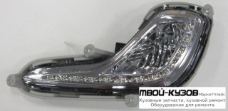 ФАРА ПРОТИВОТУМАННАЯ ЛЕВАЯ СТОРОНА ТЮНИНГ С ДИОД (КИТАЙ) для Hyundai SOLARIS (2011-)