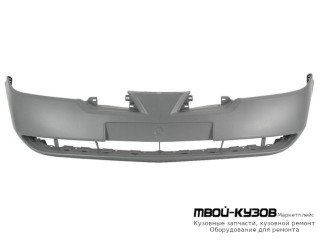 БАМПЕР ПЕРЕДНИЙ ГРУНТ (ТАЙВАНЬ) для Nissan PRIMERA P12 (2002-)