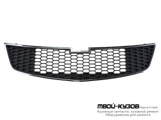 РЕШЕТКА РАДИАТОРА НИЖН ХРОМ-ЧЁРНЫЙ (ТАЙВАНЬ) для Chevrolet CRUZE (2009-)