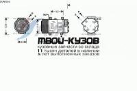 SCAK016 - КОМПРЕССОР КОНДИЦИОНЕРА (AVA) Scania 114 (1996-)