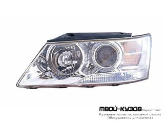 ФАРА ЛЕВАЯ СТОРОНА С КОРРЕКТОР (DEPO) для Hyundai NF (2004-)
