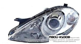 ФАРА ЛЕВАЯ СТОРОНА С КОРРЕКТОР ЛИНЗОВАННАЯ (DEPO) для Mercedes W169 A-CLASS (2004-2011)