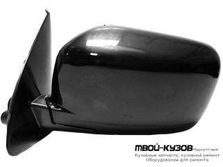 ЗЕРКАЛО ЛЕВАЯ СТОРОНА ЭЛЕКТР БЕЗ ПОДОГРЕВОМ ЧЁРНЫЙ (КИТАЙ) для Mitsubishi OUTLANDER (2003-)