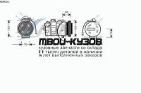 AIAK011 - КОМПРЕССОР КОНДИЦИОНЕРА (AVA) Audi A6 C5 (2001-)