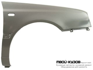 КРЫЛО ПЕРЕДНИЙ ПРАВАЯ СТОРОНА С ОВАЛЬН ОТВ ПОД ПОВТОРИТЕЛЬ для Volkswagen GOLF III (11.1991 - 09.1997), Volkswagen VENTO (02.1992 - 08.1998)