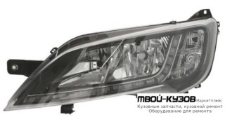 ФАРА ЛЕВАЯ СТОРОНА С КОРРЕКТОР , ДИОД , ВНУТРИ (DEPO) ЧЁРНЫЙ для Peugeot BOXER (2014-) / FIAT DUCATO (2014-), Fiat DUCATO (2014-)