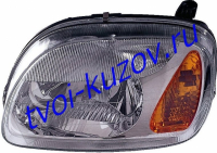 ФАРА левая под корректор 00-02  - для NISSAN MICRA