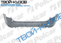 FOCUS 2 new 0108- ЗАДНИЙ БАМПЕР ГРУНТ.,KOMBI