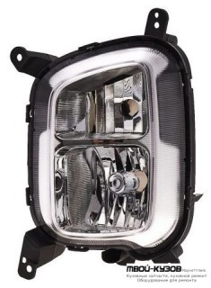 ФАРА ПРОТИВОТУМАННАЯ ЛЕВАЯ СТОРОНА С DRL( ХОД. ОГНИ) (DEPO) для KIA SORENTO (2013-)
