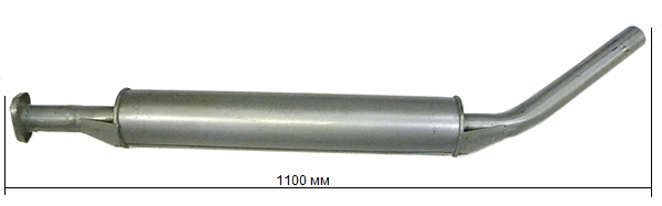 Глушитель доп. (резонатор) ВАЗ-21214 инж. ЕВРО-2 (AS)