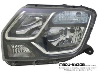 ФАРА ЛЕВАЯ СТОРОНА +/- ПОД КОРРЕКТОР (КИТАЙ) для Renault DUSTER (2010-)