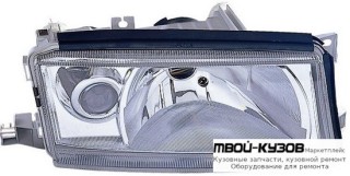 ФАРА ПРАВАЯ СТОРОНА ПРОЗРАЧНЫЙ С ПРОТИВОТУМ ПОД КОРРЕКТОР (DEPO) для Skoda OCTAVIA (04.1997 - 07.2000 08.2000-)