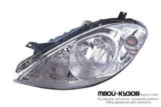 ФАРА ЛЕВАЯ СТОРОНА С КОРРЕКТОР (DEPO) для Mercedes W169 A-CLASS (2004-2011)
