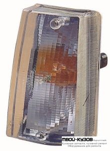 УКАЗ.ПОВОРОТА УГЛОВОЙ ЛЕВАЯ СТОРОНА (DEPO) БЕЛЫЙ для Iveco DAILY (1990 - 03.2000) (04.2000-)