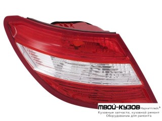 ФОНАРЬ ЗАДНИЙ ВНЕШНИЙ ЛЕВАЯ СТОРОНА (DEPO) для Mercedes W204 (2007-)